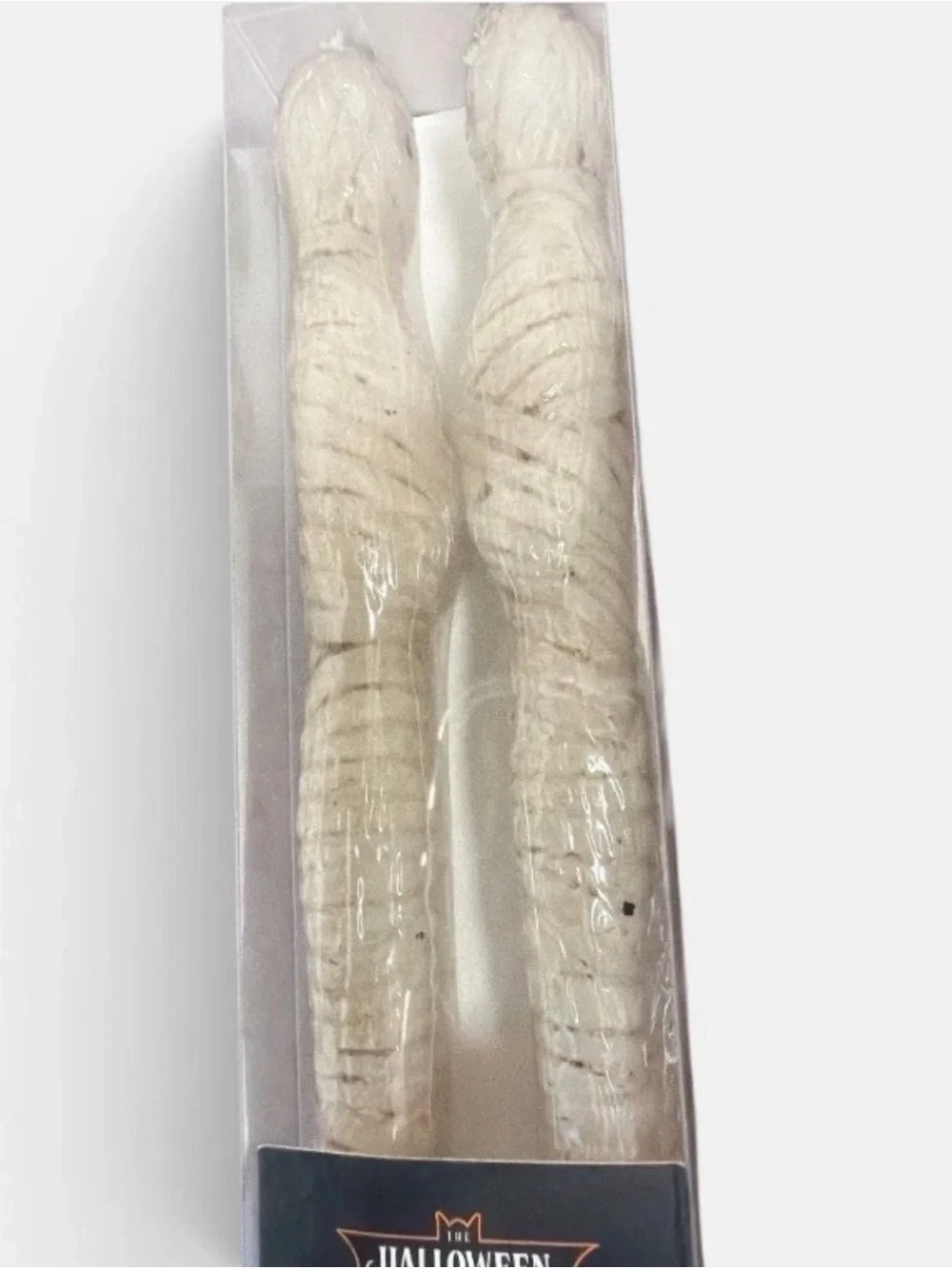 Mummy Taper Candles 2-Pack - Cream